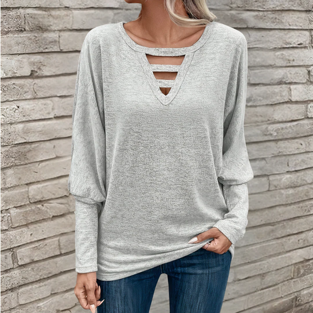 Florencia | Long sleeve casual top for women - Image 2