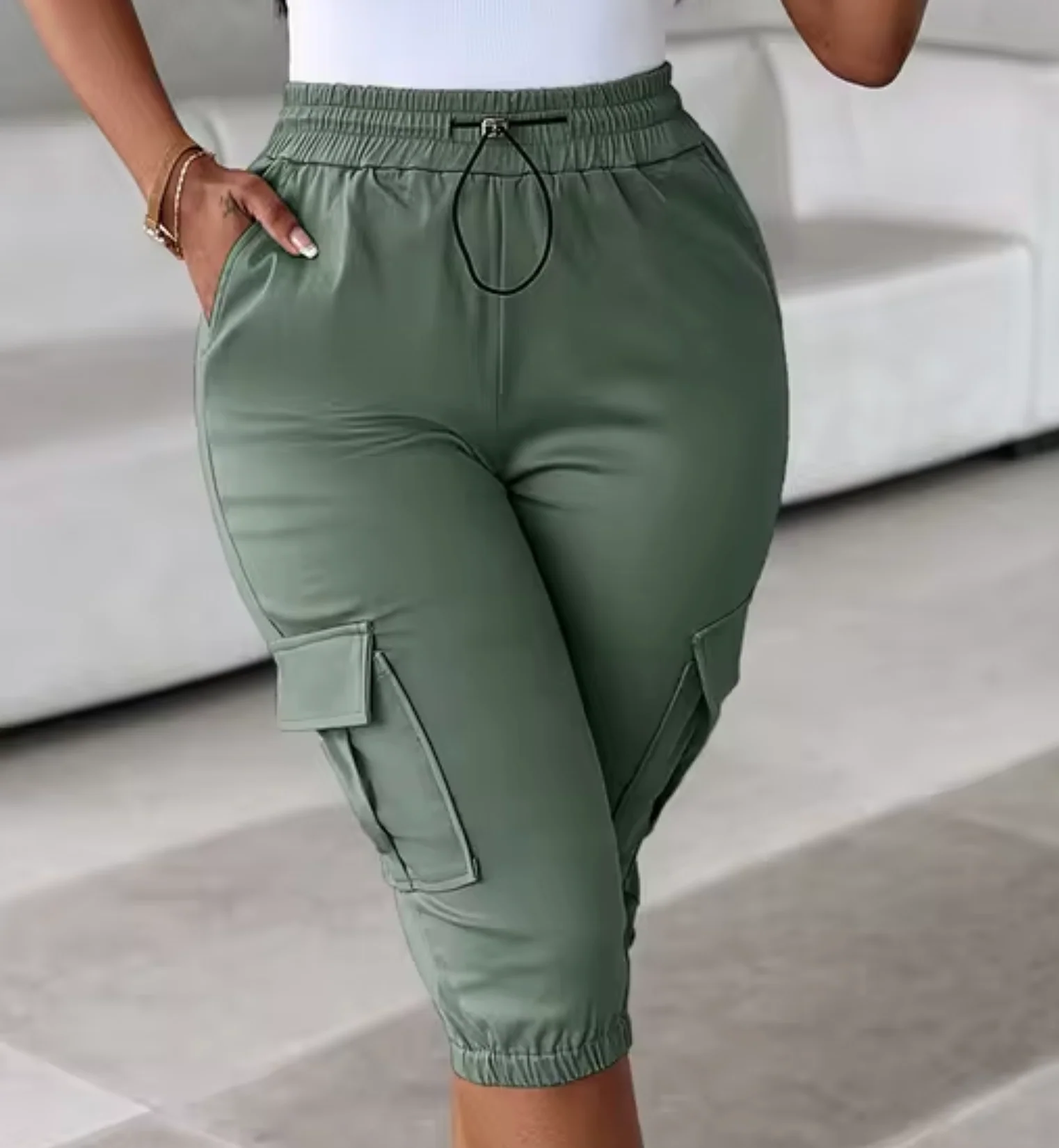 Frances® | Knee-Length Cargo Pants - Image 3