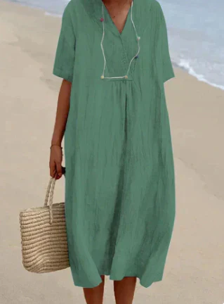 Francisca® | Linen Dress - Image 3