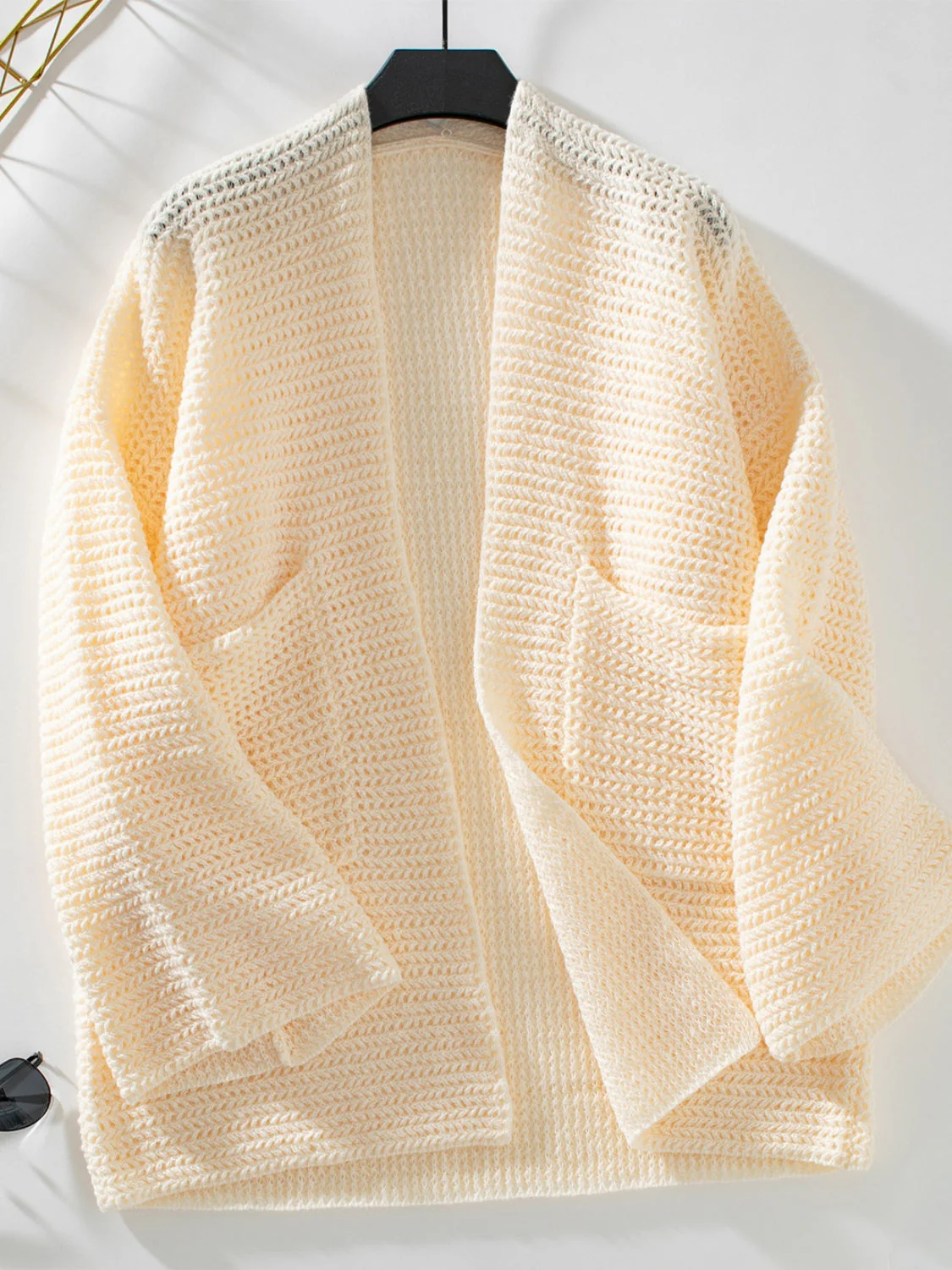 Francisca | Long sleeve open front cardigan - Image 10