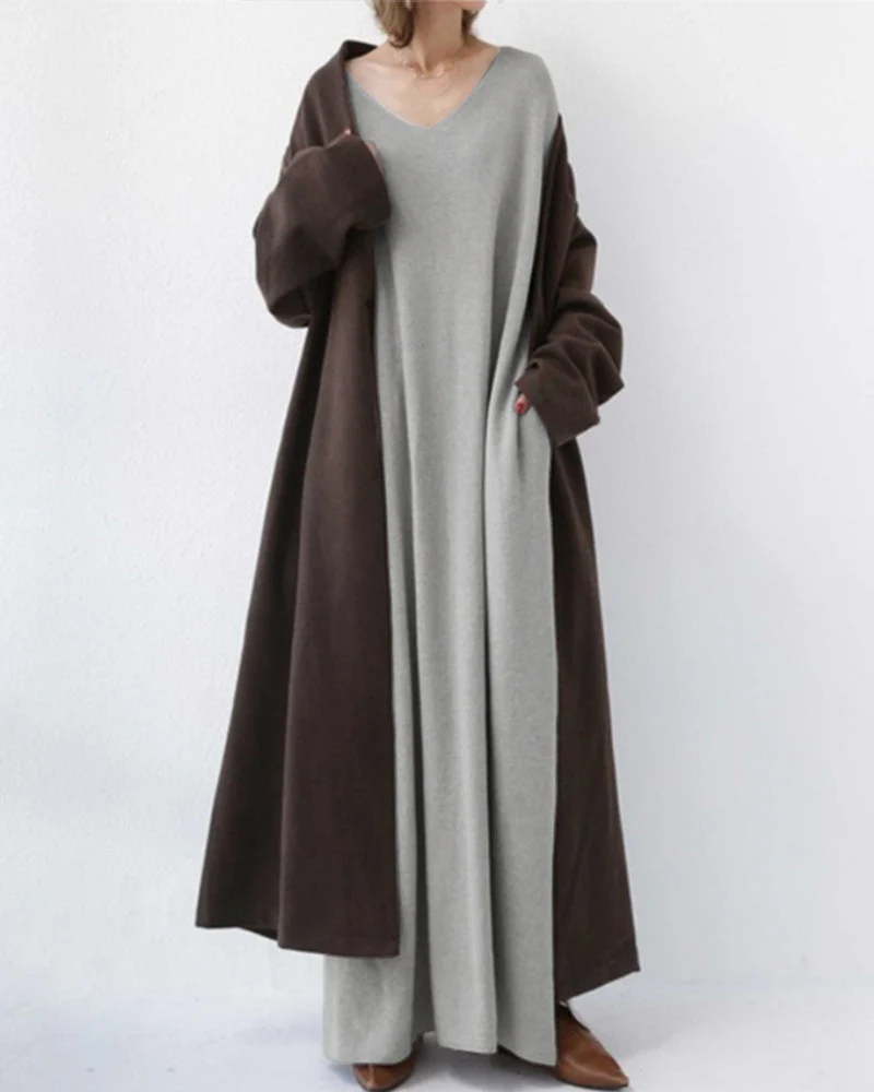 Francisca® | Long Sweater Dress - Image 10