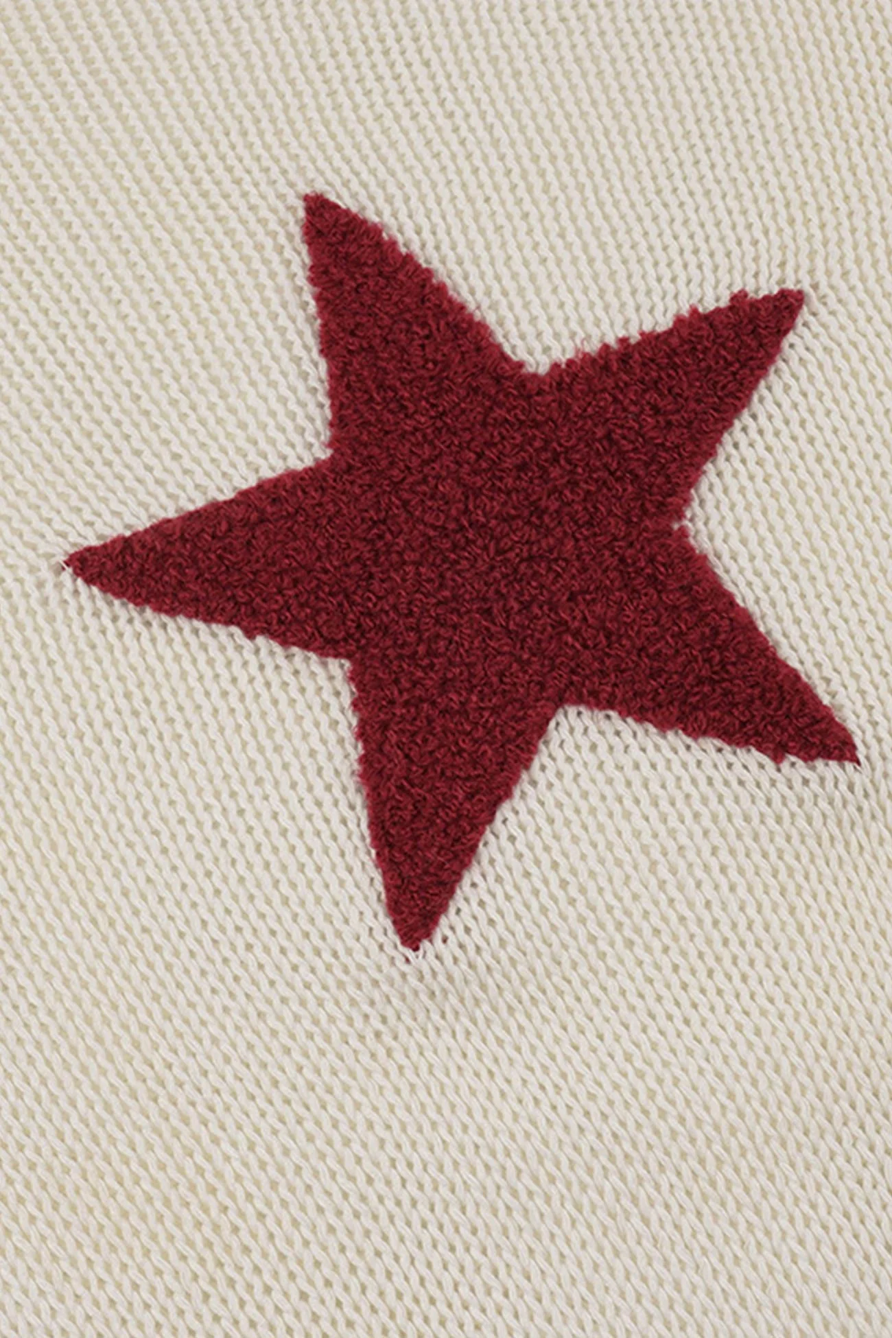 Francisca | Pentagram pattern jacquard sweater - Image 6