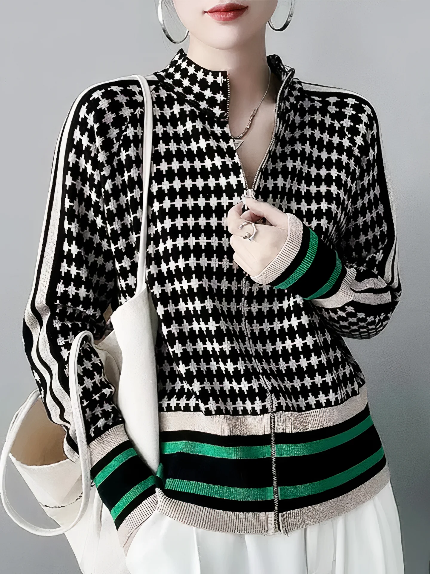 Franziska® | Checked cardigan