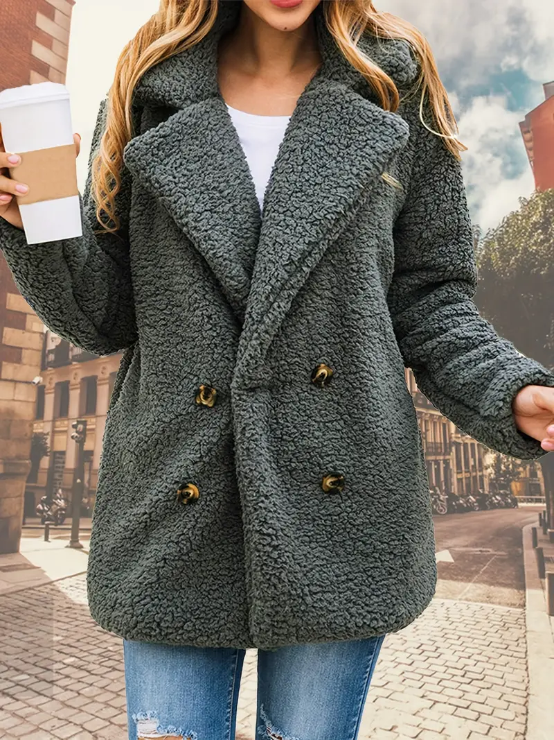 Frida | Knitted plush jacket - Image 12