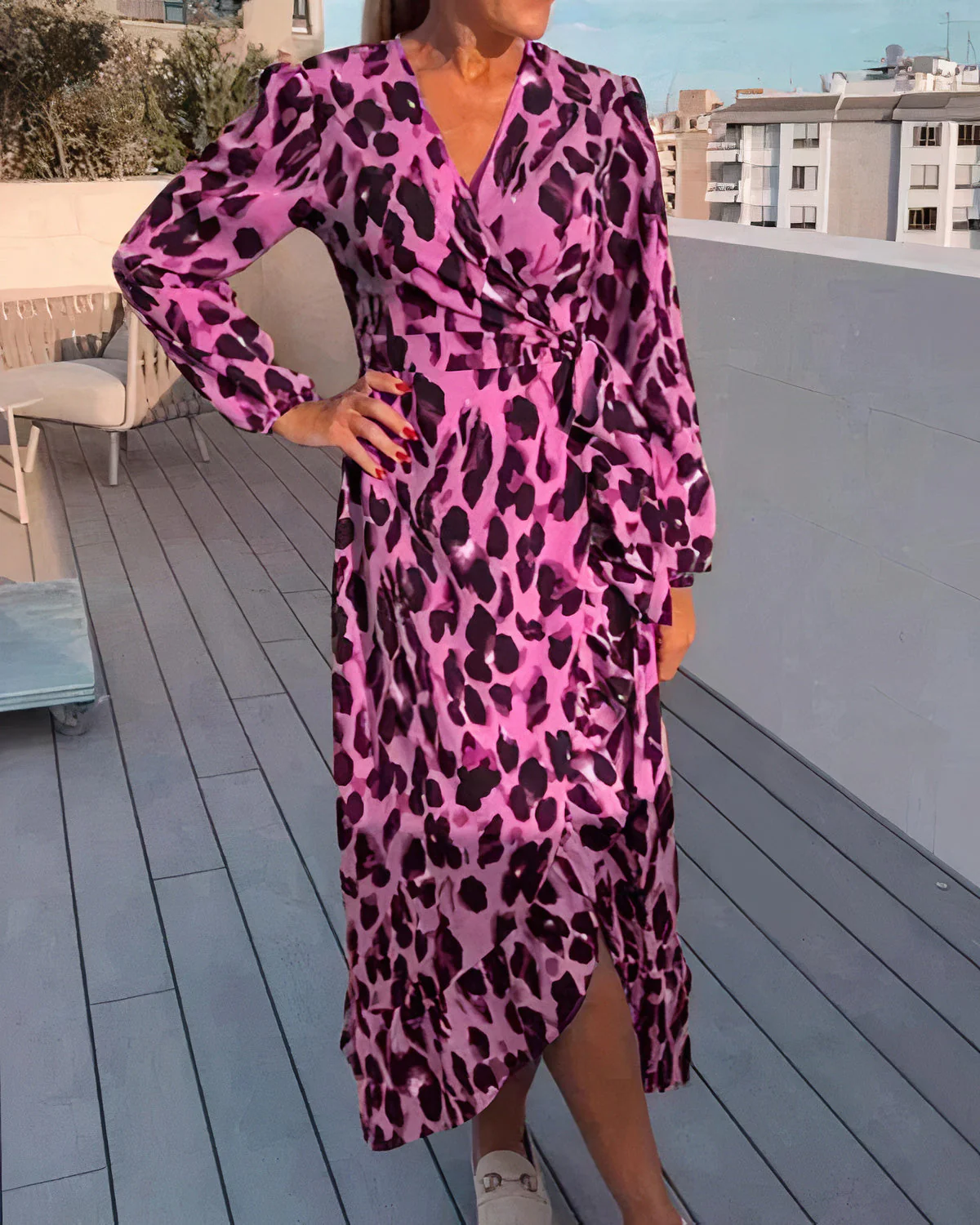 Frida® | Leopard Print Dress - Image 7