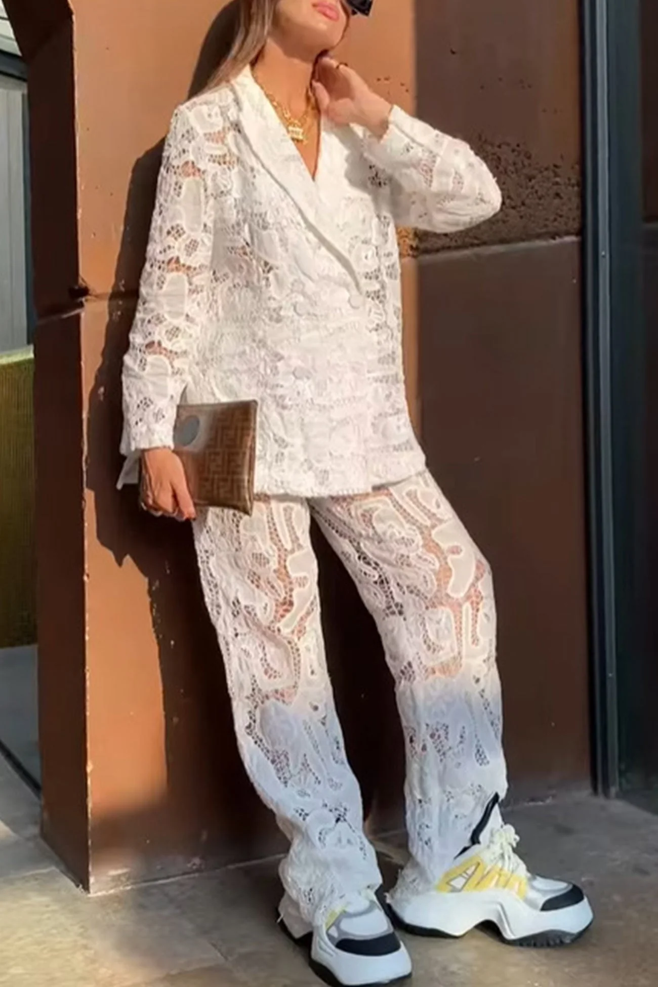 Frieda | Lace blazers, long trouser suits - Image 3