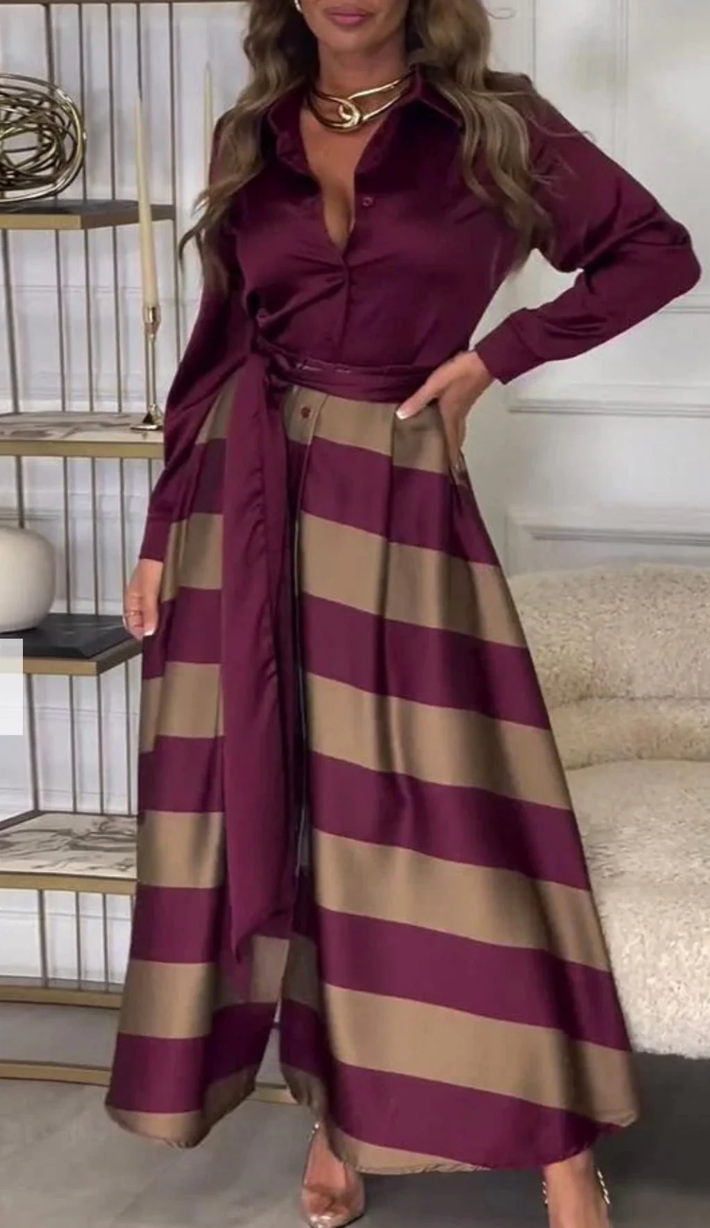 Gabriela® | Two-Piece Silk Dress - Image 4