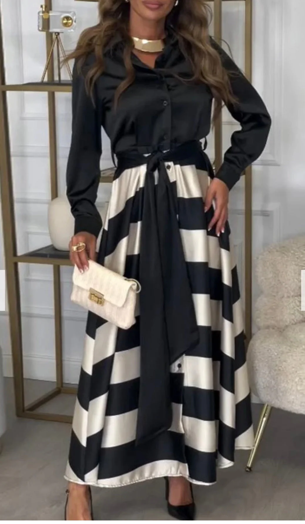 Gabriela® | Two-Piece Silk Dress - Image 9