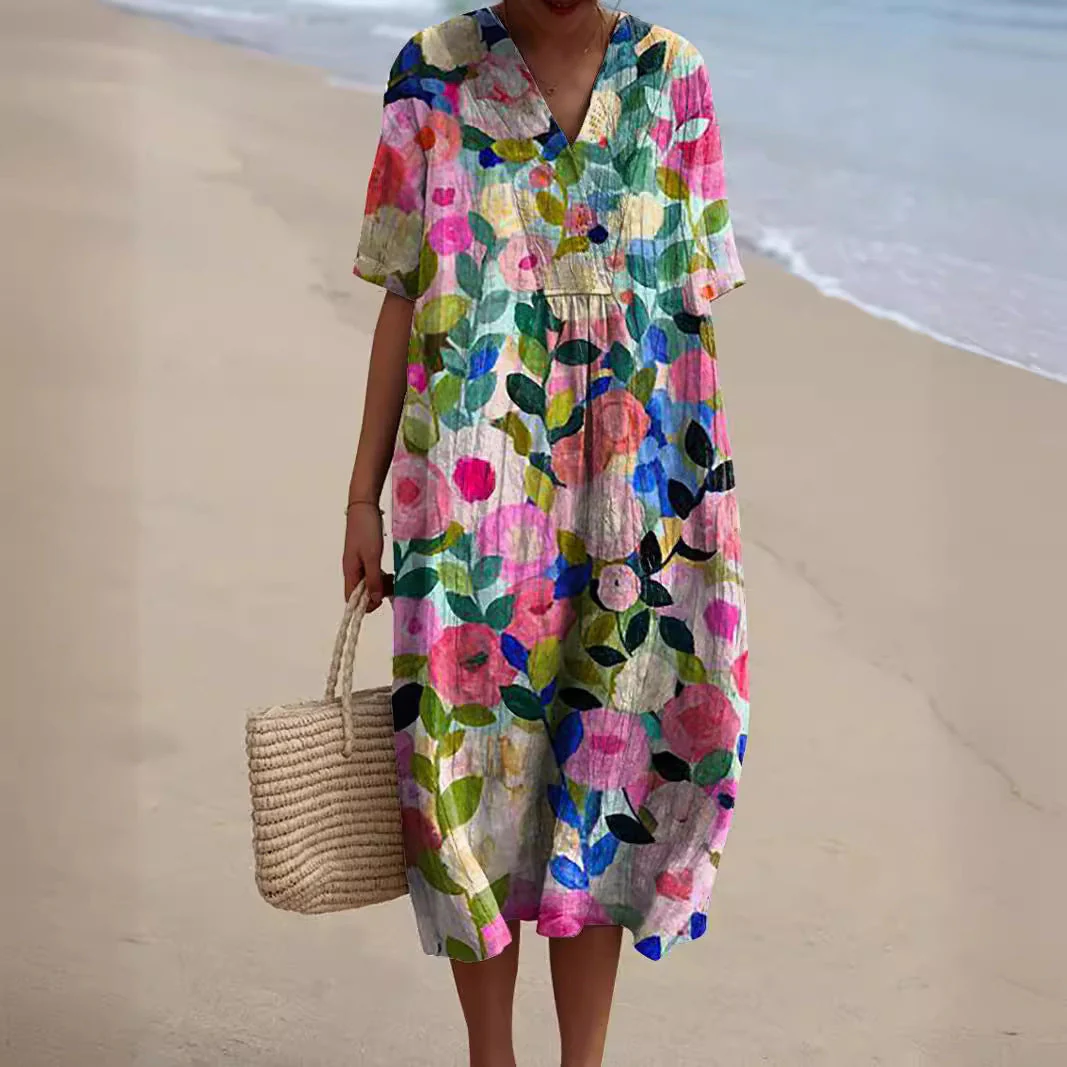 Gemma® | Floral Print Dress