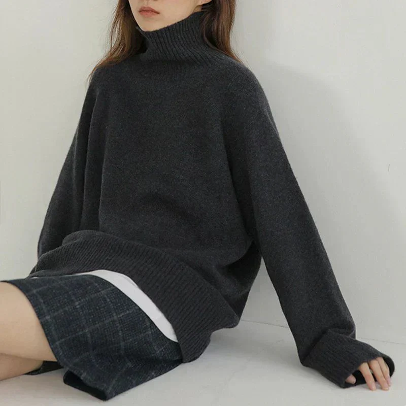 Gemma® | Loose turtleneck sweater - Image 3