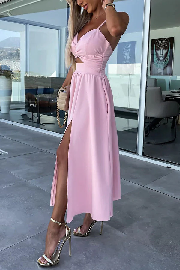 Genoveva® | Comfortable Midi Dress With Cut-Out Pockets - Image 16