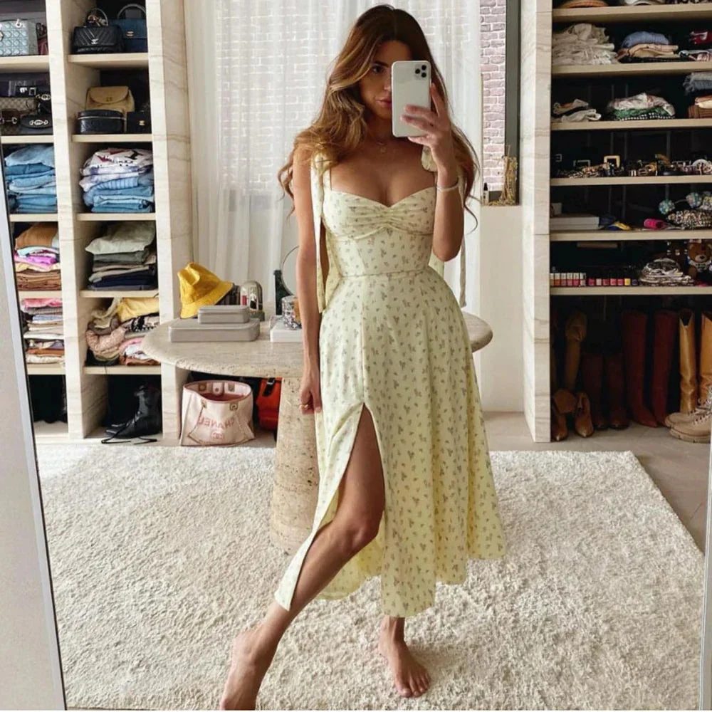 Genoveva® | Midi Summer Dress With Daisy Print - Image 2