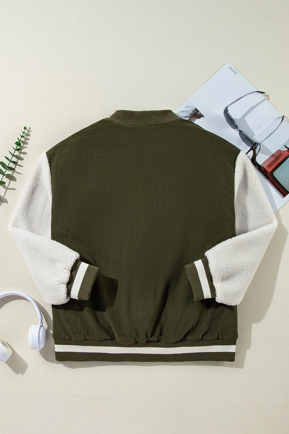 Gerda | Jacket with dropped shoulders and long sleeves - Image 10