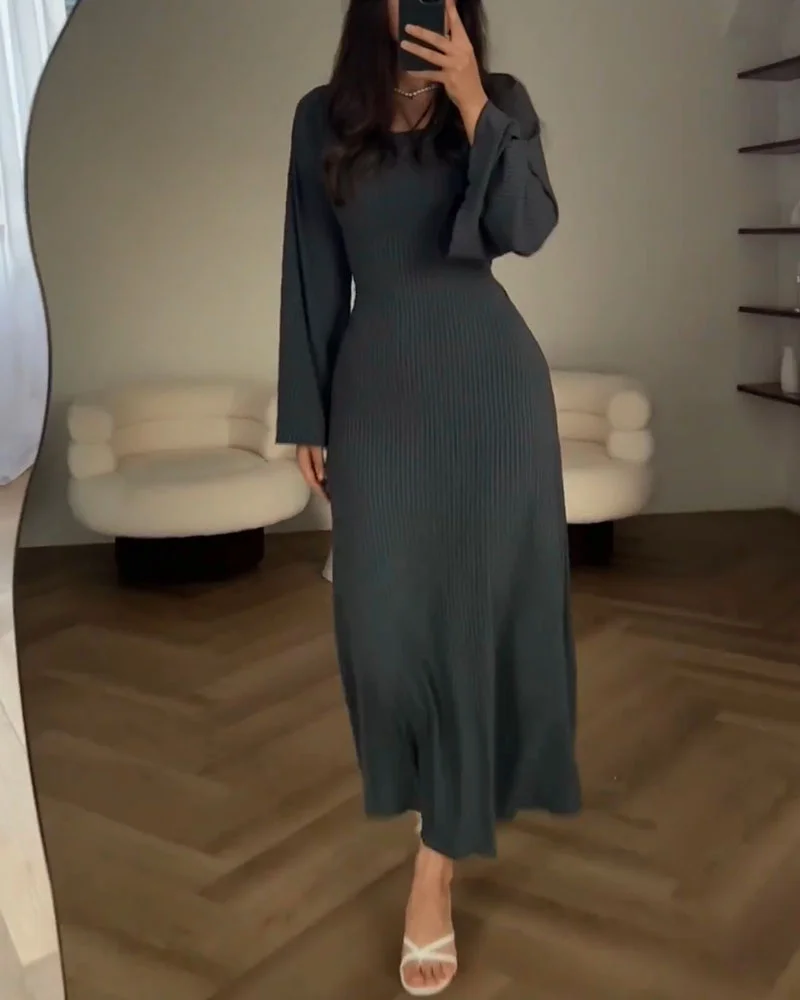 Gertrudis® | Elegant Dress With Long Sleeves - Image 5