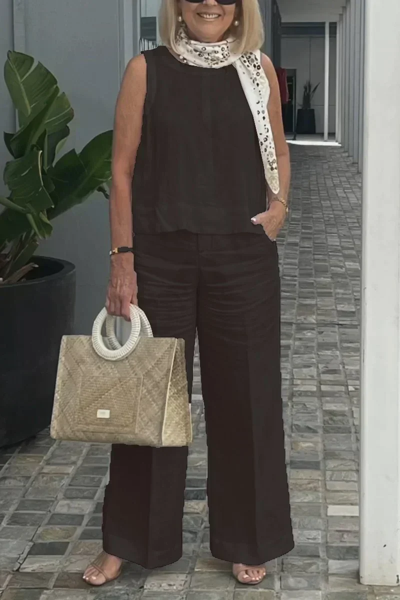 Giovanna® | Elegant Sleeveless Outfit - Image 3