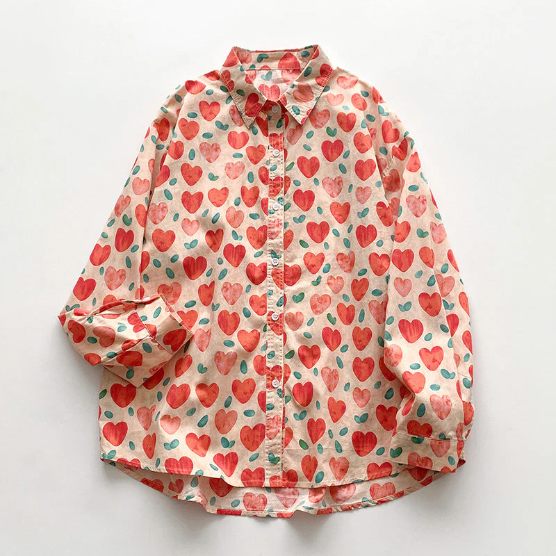 Giovanna® | Women'S Blouse With Heart Motif And Loose Fit - Image 2