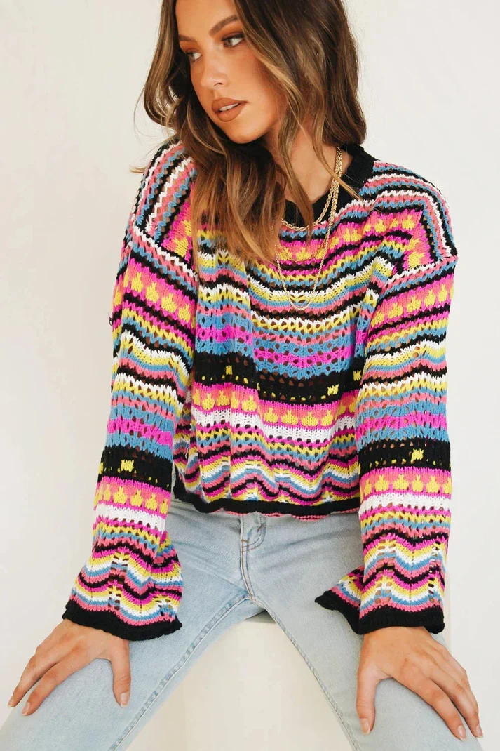 Gloria | Floral sweater fFloral sweater for womenFloral sweater for womenr women - Image 2