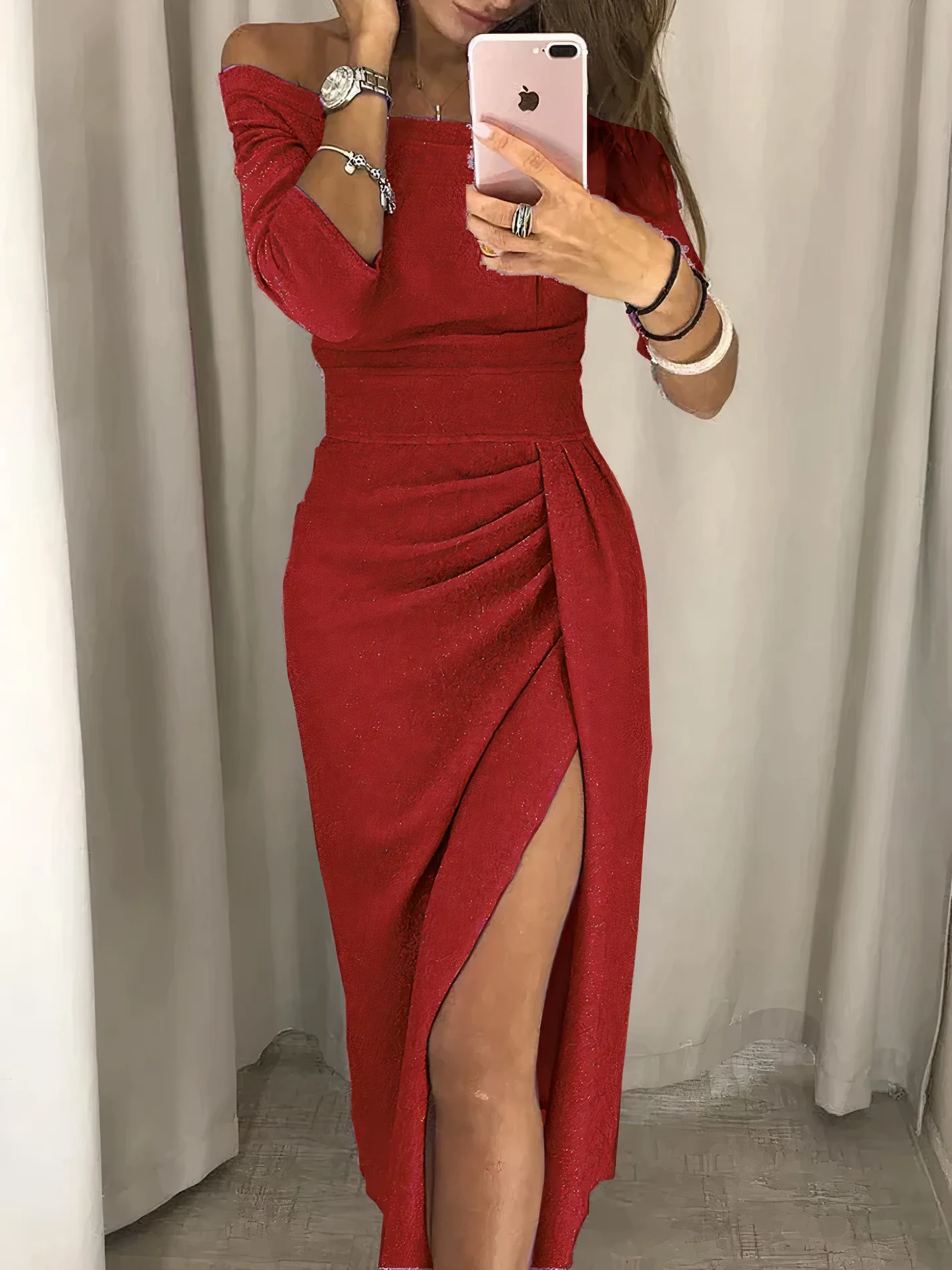 Gloria® | Shoulder-Hugging Pencil Dress - Image 5