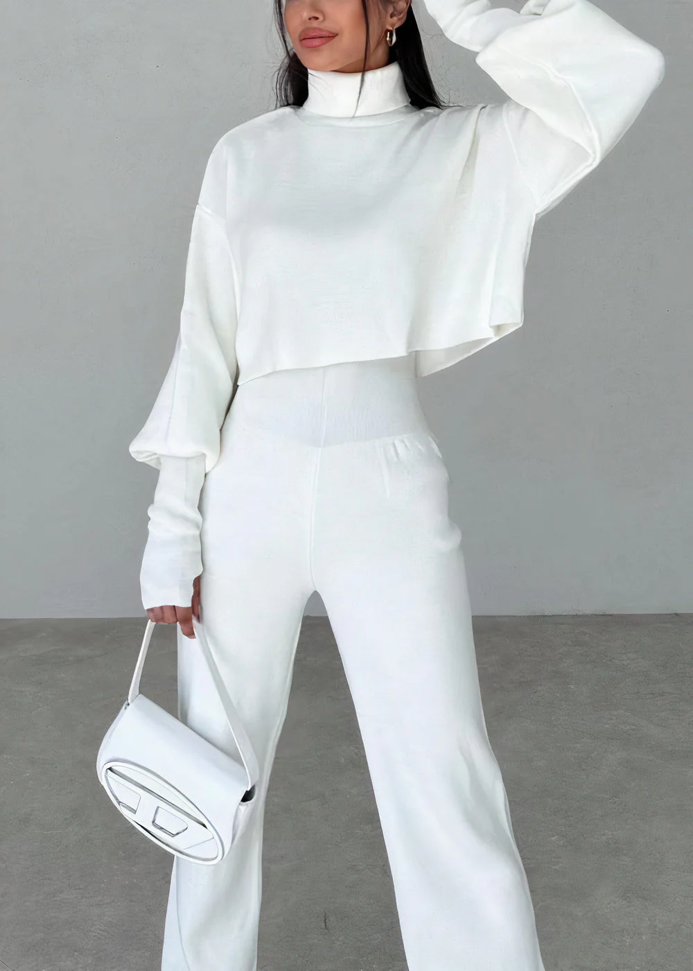 Greta® | Comfortable suit set with a high collar - Image 2