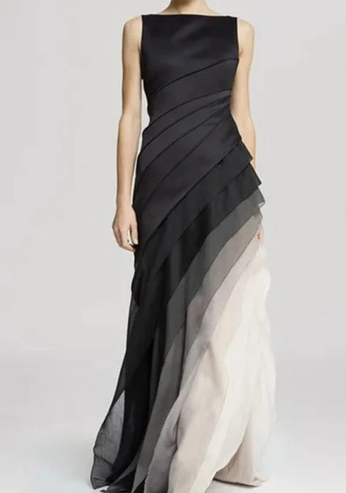 Guadalupe® | Irregular High-Waisted Ombre Dress - Image 2