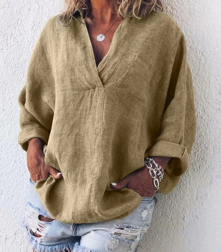 Guadalupe | Soft and fashionable long sleeve blouse - Image 5