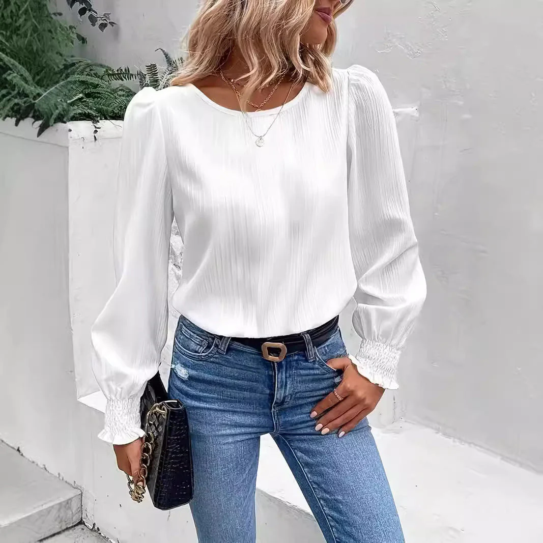 Guillermina® | Women'S Blouse With Casual Balloon Sleeves