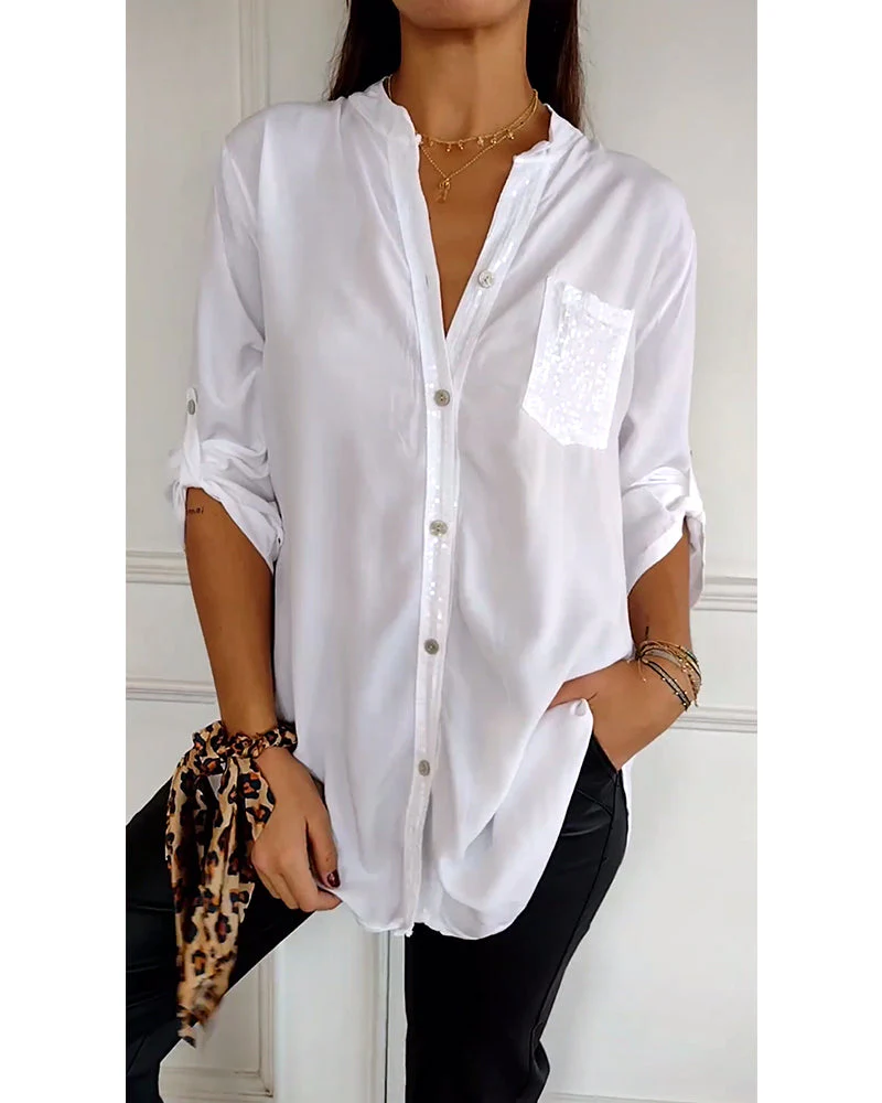 Guiomar® | Casual Long-Sleeved Shirt For Women - Image 12