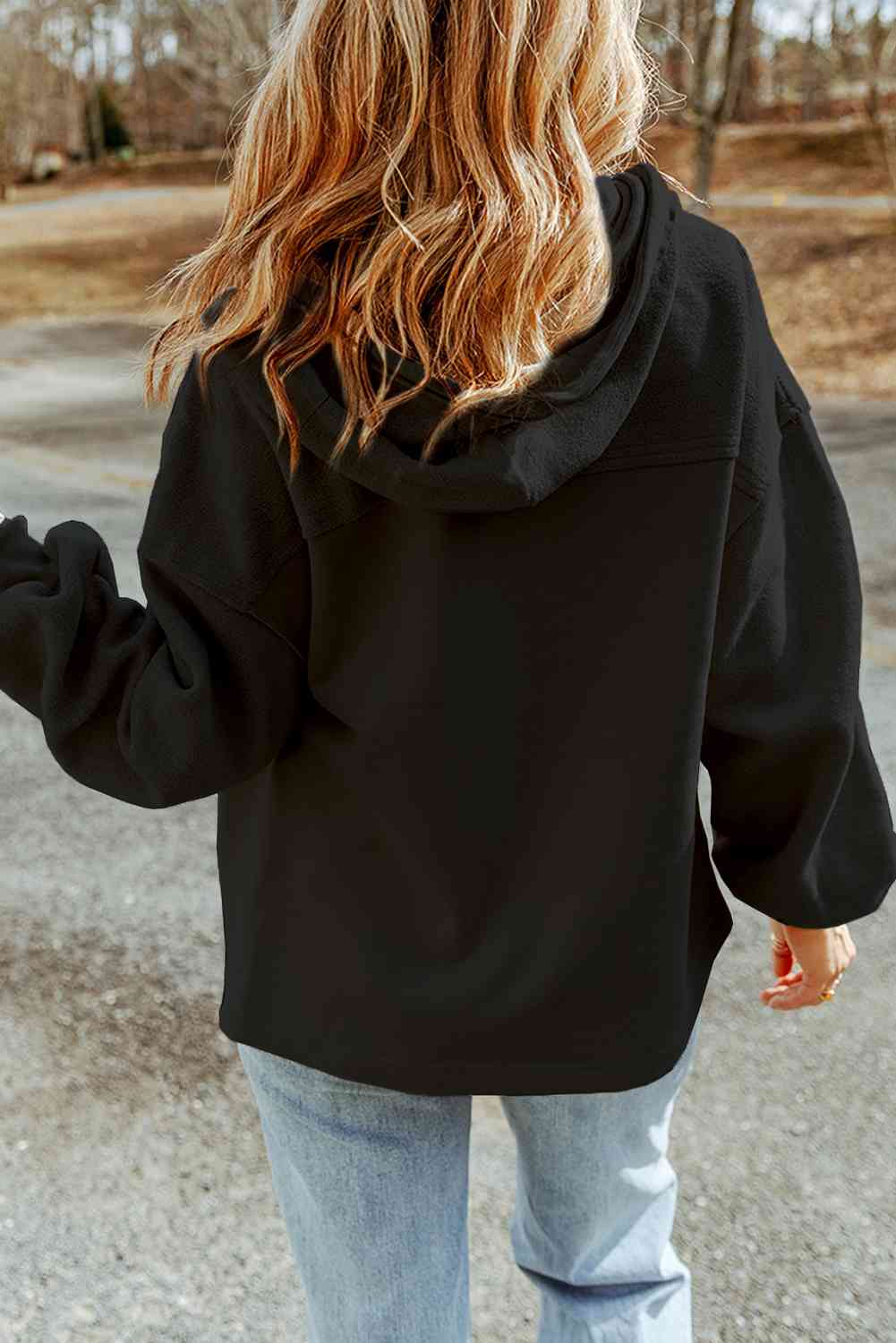Hana | Jacket with zip, hood and drawstring - Image 2