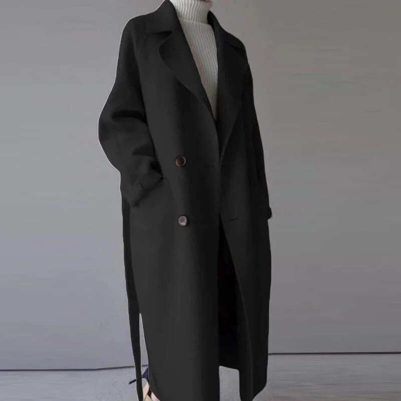 Haydée | Coat jacket with lapel collar - Image 8