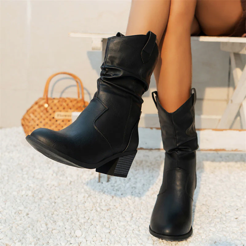 Helga | Casual, orthopedic cut boots - Image 2