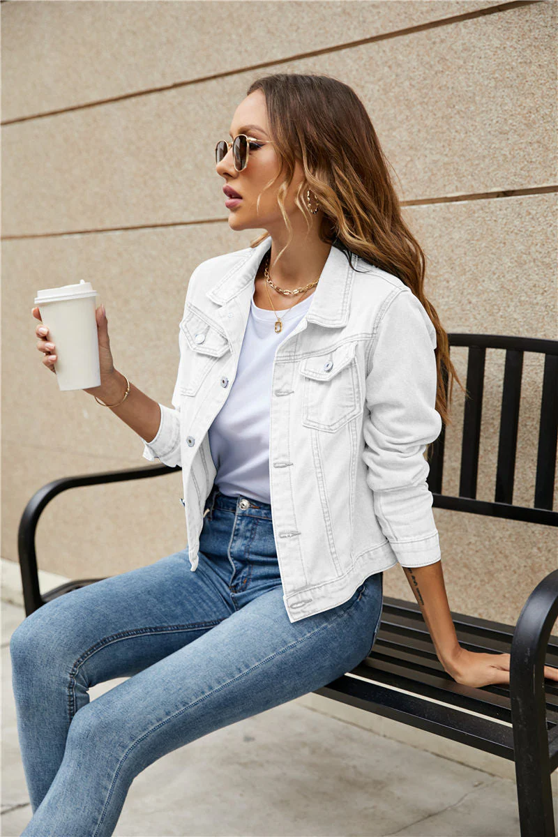 Hilda® | Elegant women's denim jacket - Image 4