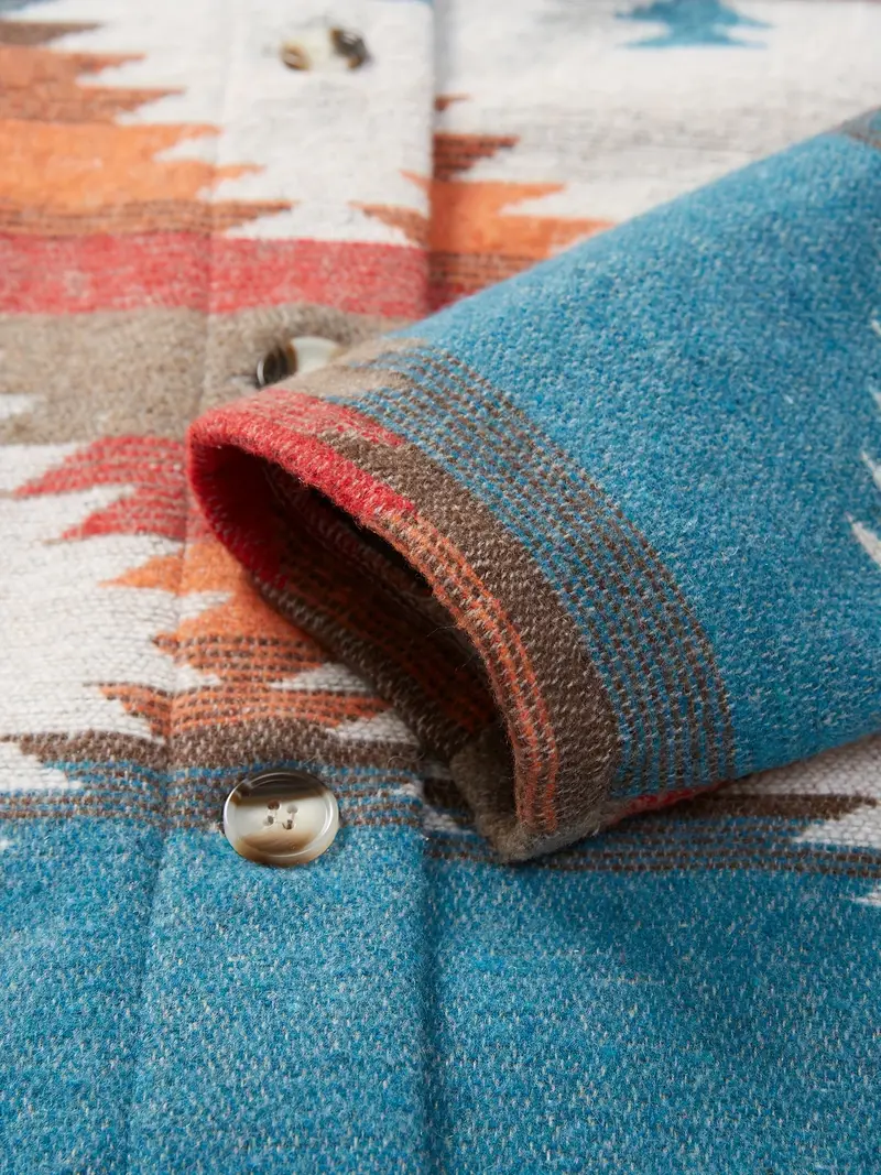 Hilda | Woven jacket with printed collar - Image 9