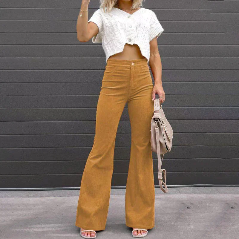 Hilde | Fashionable flared trousers - Image 2