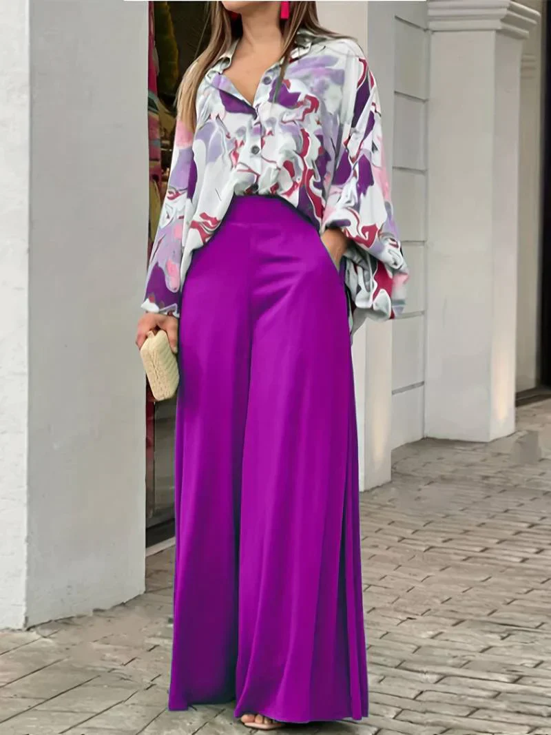 Hortensia® | Blouse & Pants Set - Image 3