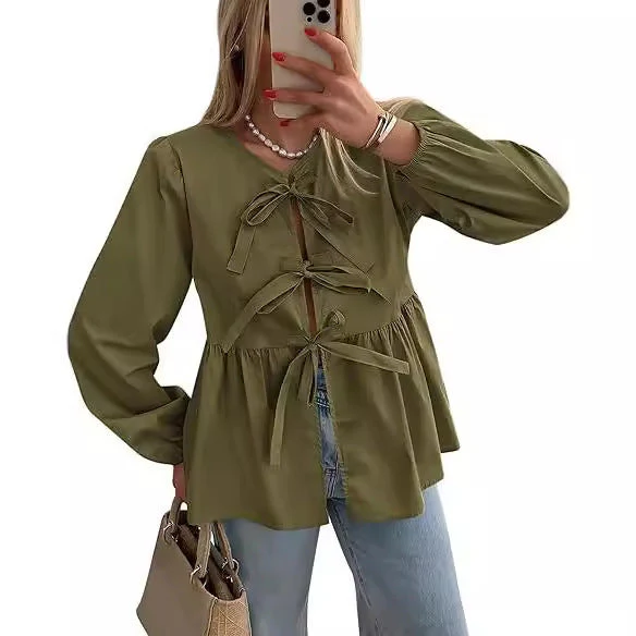Hortensia® | Women'S Blouse With Leopard Print And Casual Waist - Image 3
