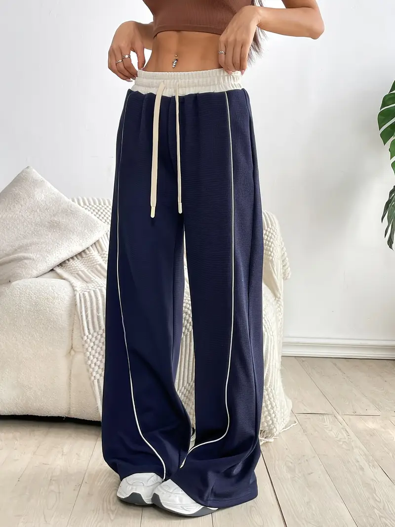 Ilaria® | Wide Leg Stretch Joggers - Image 5