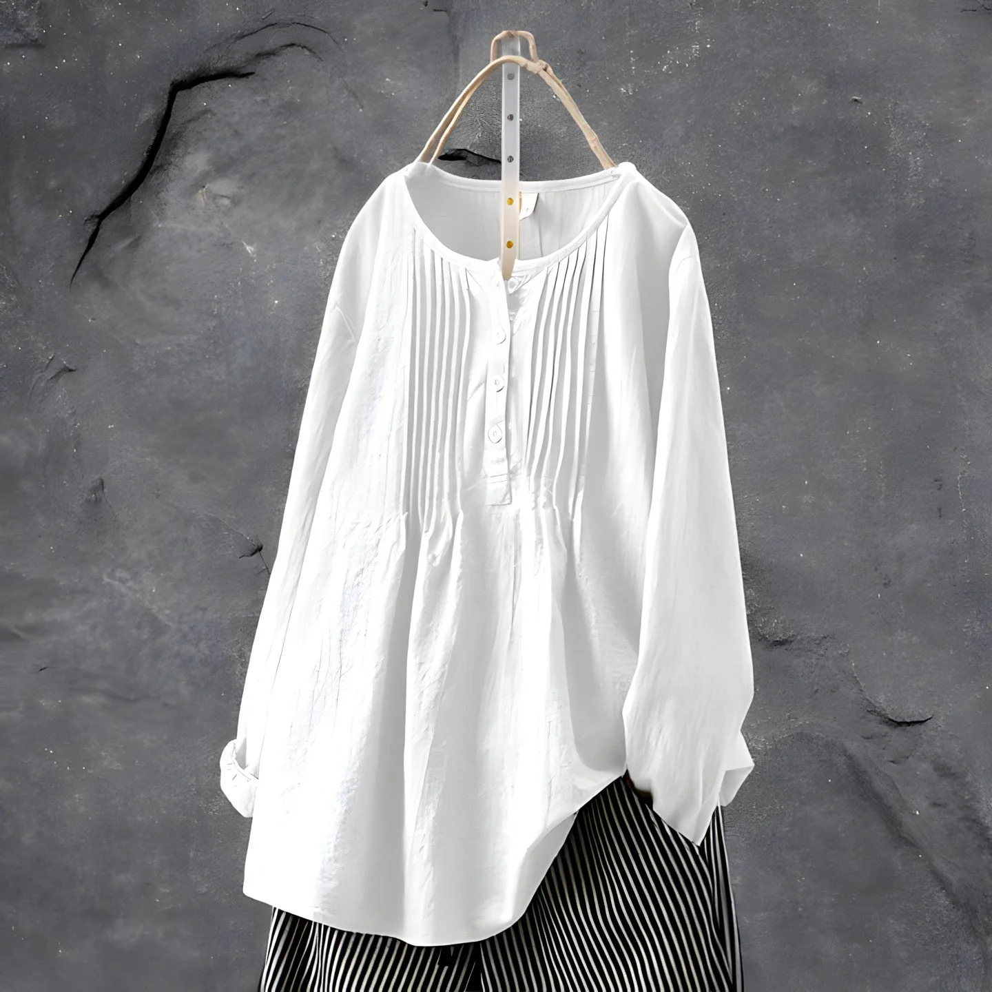 Ileana® | Elegant Cotton Shirt - Image 3
