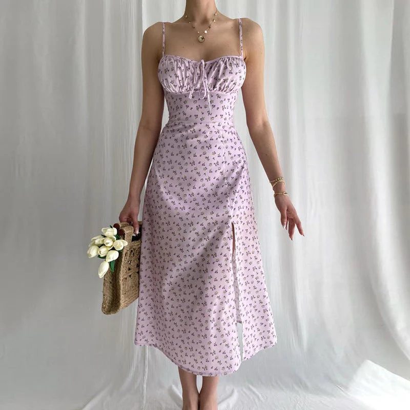 Ileana® | Women'S Floral Slit Midi Dress - Image 4