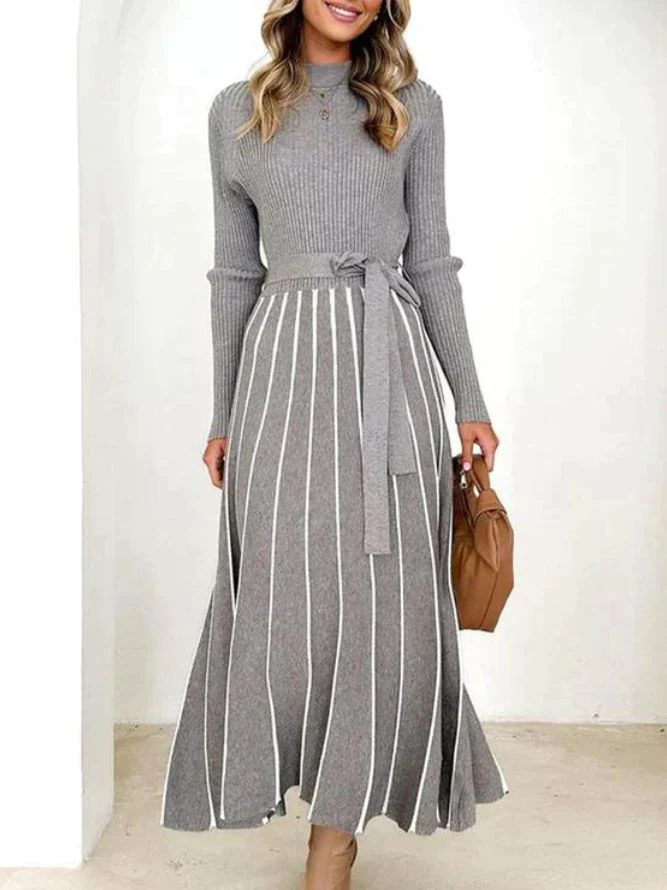 Iliana® | Long Sleeved Midi Dresses