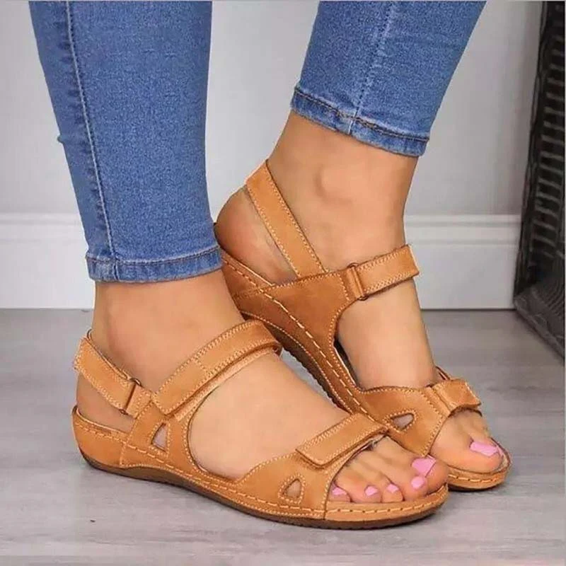 Inés® | Ergonomic Women'S Sandals With Velcro Fastening - Image 4