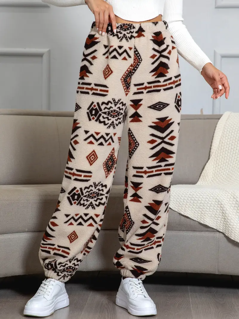 Inés | Knitted jogging pants with skinny trousers - Image 3