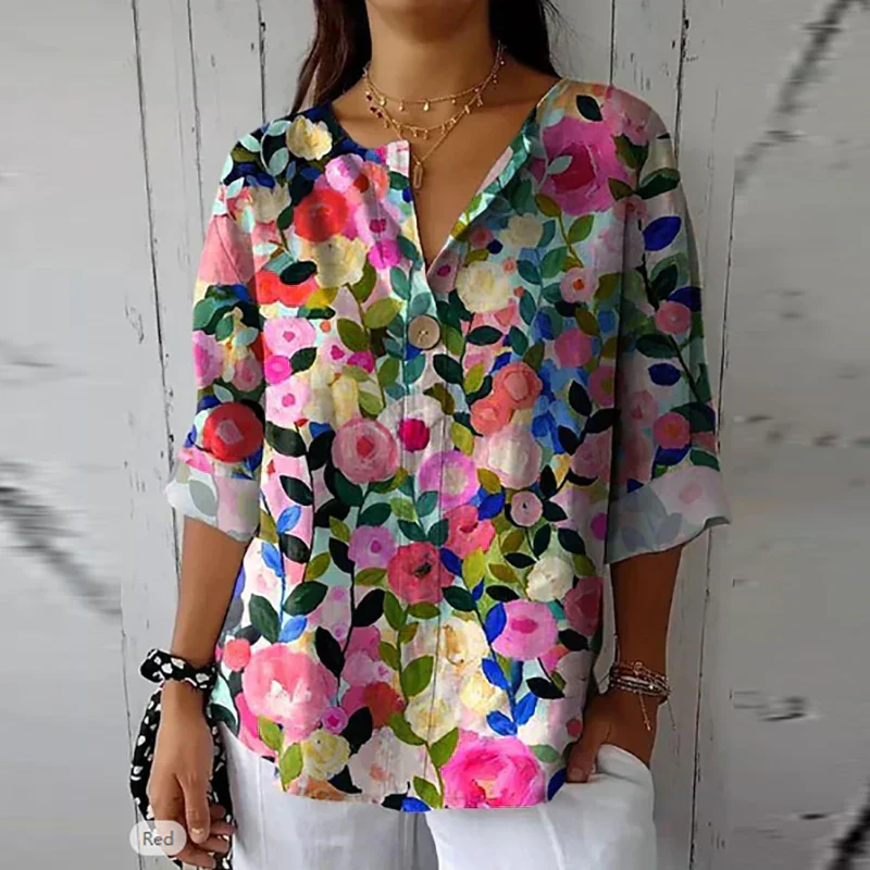 Inés® | Linen Blouse Made Of Cotton, Airy And Elegant - Image 4