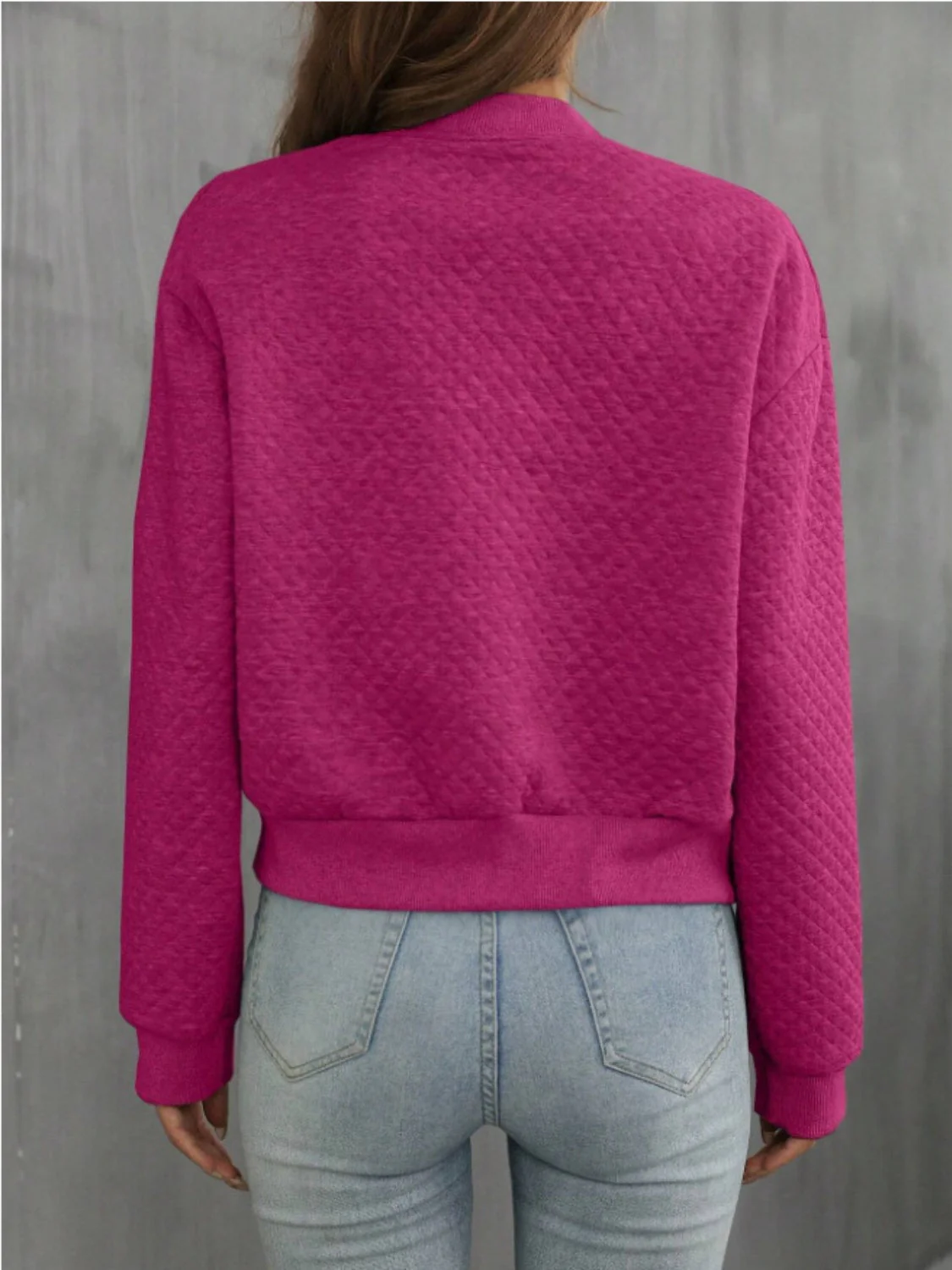 Ines | Long sleeve jacket with zip - Image 15