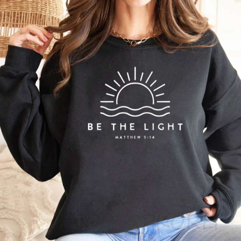 Inés® | Stylish sweater "Be The Light" - Image 4