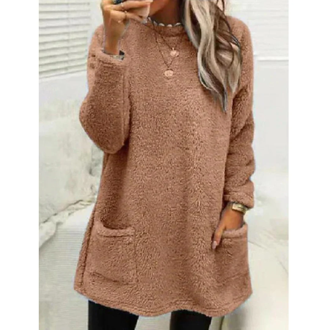Inga | Long winter sweater for women Calido - Image 6
