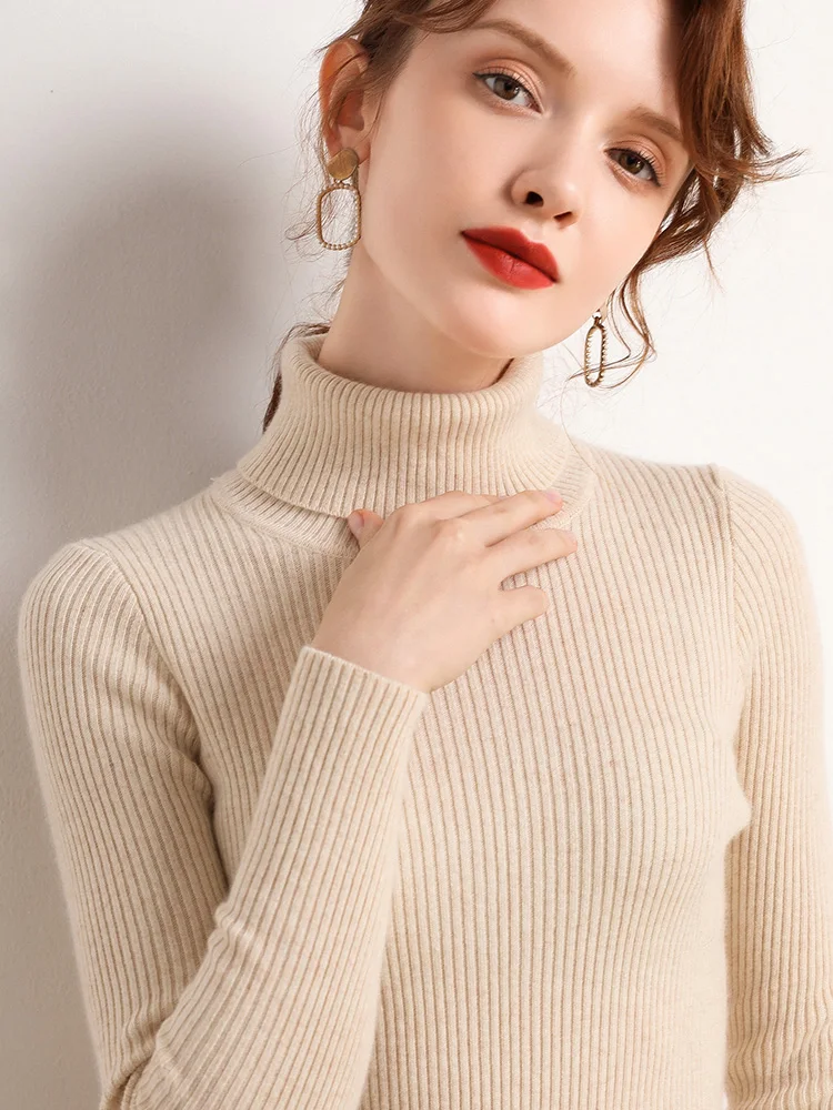 Irati | Turtleneck sweater for women - Image 14