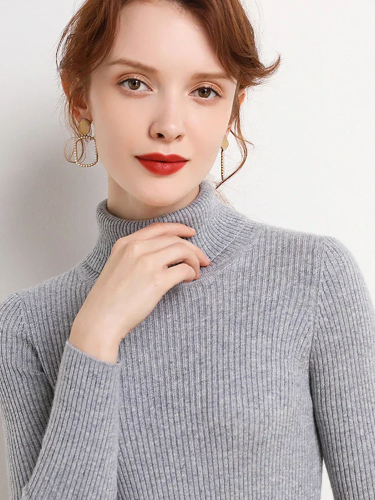 Irati | Turtleneck sweater for women - Image 16