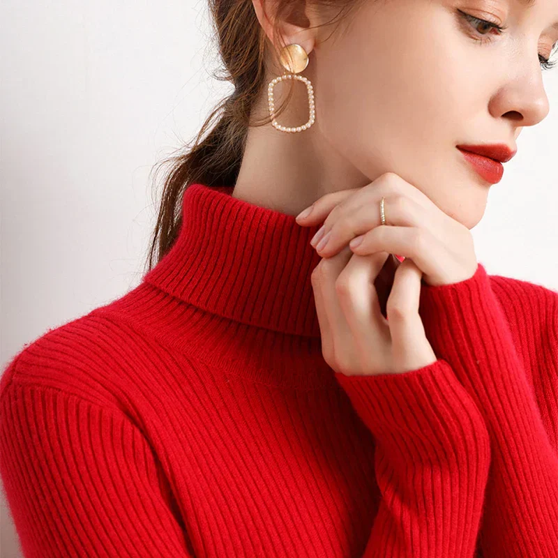 Irati | Turtleneck sweater for women - Image 18