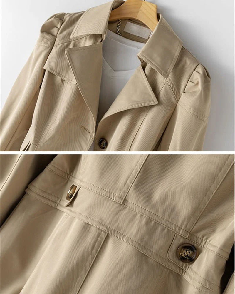 Irene | Breeze trench midi coat - Image 2