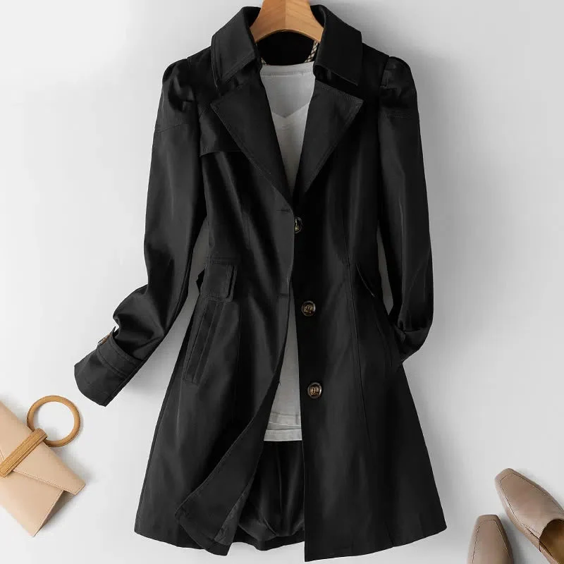 Irene | Breeze trench midi coat - Image 5